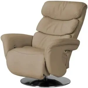 Himolla Leder-Relaxsessel Leder 7628 ¦ beige ¦ Maße (cm): B: 83 H: 107 T: 88.0