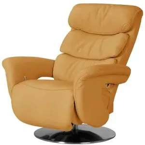 Himolla Leder-Relaxsessel Leder 7628 ¦ gelb ¦ Maße (cm): B: 83 H: 109 T: 90.0