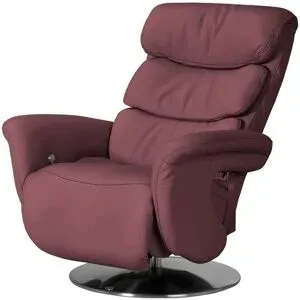 Himolla Leder-Relaxsessel Leder 7628 ¦ rot ¦ Maße (cm): B: 83 H: 109 T: 90.0