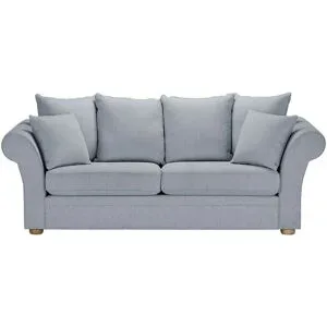 Höffner Sofa  Olivia ¦ blau ¦ Maße (cm): B: 240 H: 100 T: 98.0