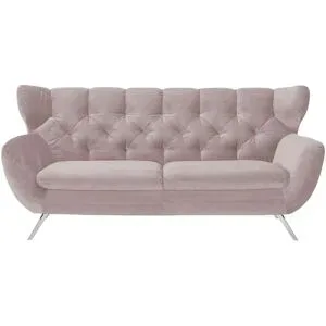 Jette Home Sofa  Caldara ¦ rosa/pink ¦ Maße (cm): B: 200 H: 94 T: 95.0
