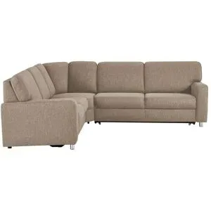 smart Ecksofa  Valencia ¦ braun ¦ Maße (cm): B: 236 H: 90 T: 266.0