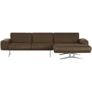 Koinor Ecksofa  Hiero ¦ braun ¦ Maße (cm): B: 298 H: 80 T: 154.0