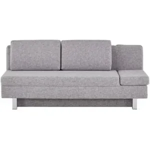 Höffner Schlafsofa mit Armteilverstellung Tino ¦ grau ¦ Maße (cm): B: 200 H: 90 T: 97.0