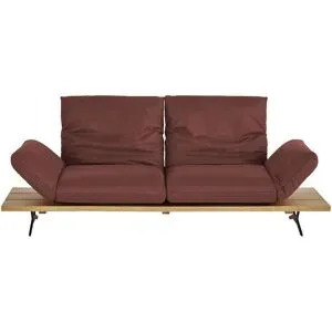 Koinor Ledersofa  Marilyn ¦ rot