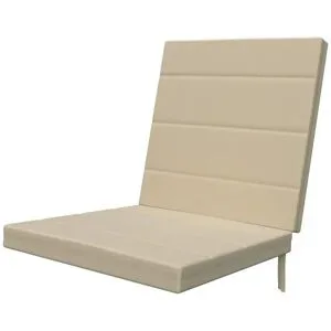sun garden Sesselauflage  York ¦ beige ¦ Maße (cm): B: 46 H: 4
