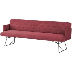 Jette Home Polsterbank  Salo ¦ rot ¦ Maße (cm): B: 226 H: 85 T: 69.0