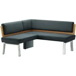 Höffner Eckbank  Canto IV ¦ grau ¦ Maße (cm): B: 157 H: 88 T: 157.0
