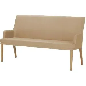 Wohnwert Polsterbank  Mia ¦ beige ¦ Maße (cm): B: 180 H: 94 T: 62.0