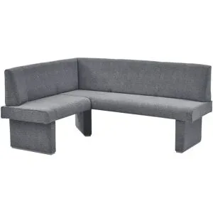 Höffner Eckbank  Paris ¦ grau ¦ Maße (cm): B: 206 H: 87 T: 158.0