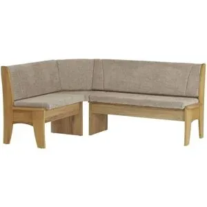 Höffner Eckbank  Bibi ¦ grau ¦ Maße (cm): B: 190 H: 89 T: 150.0