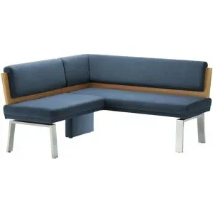 Höffner Eckbank  Canto IV ¦ blau ¦ Maße (cm): B: 157 H: 88 T: 157.0