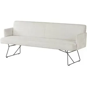 Jette Home Polsterbank  Pacora ¦ weiß ¦ Maße (cm): B: 206 H: 85 T: 69.0