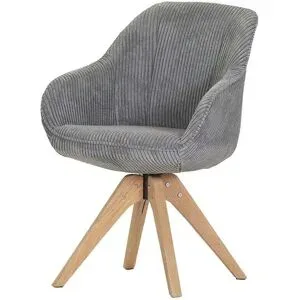 Höffner Drehsessel  Swing ¦ grau ¦ Maße (cm): B: 60 H: 83 T: 65.0