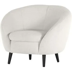 Höffner Sessel  Smooth ¦ weiß ¦ Maße (cm): B: 100 H: 80 T: 85.0