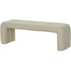 Höffner Polsterbank  Libertina ¦ beige ¦ Maße (cm): B: 130 H: 44 T: 43.0