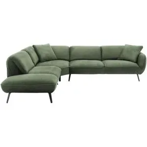 pop Ecksofa  Ventus ¦ grün ¦ Maße (cm): B: 304