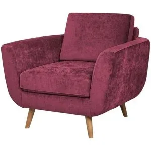 Soho Sessel  Smilla ¦ rot ¦ Maße (cm): B: 94 H: 85 T: 93.0