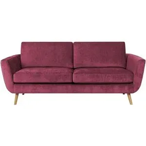 Soho Sofa  Smilla ¦ rot ¦ Maße (cm): B: 197 H: 85 T: 93.0
