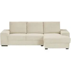 Höffner Ecksofa  Renée ¦ creme ¦ Maße (cm): B: 276 H: 92 T: 146.0