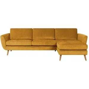 Soho Ecksofa  Smilla ¦ gelb ¦ Maße (cm): B: 274 H: 85 T: 156.0