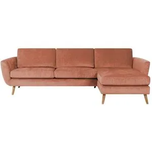Soho Ecksofa  Smilla ¦ orange ¦ Maße (cm): B: 274 H: 85 T: 156.0