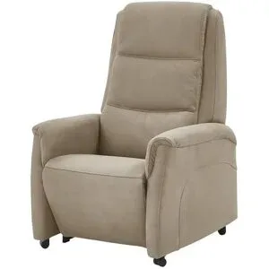 Hukla Fernsehsessel mit Aufstehhilfe Dean ¦ beige ¦ Maße (cm): B: 70 H: 105 T: