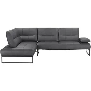 Himolla Ecksofa  9360 ¦ schwarz ¦ Maße (cm): B: 283 H: 93 T: 226.0
