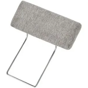 Höffner Kopfstütze  Cosima ¦ grau ¦ Maße (cm): B: 52 H: 24 T: 12.0