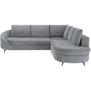 smart Ecksofa  Felicia ¦ grau ¦ Maße (cm): B: 294 H: 97 T: 258.0