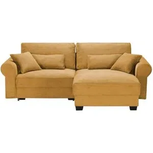 uno Ecksofa beidseitig montierbar Angelina klein ¦ gelb ¦ Maße (cm): B: 255 H: