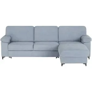 smart Ecksofa  Valencia ¦ blau ¦ Maße (cm): B: 271 H: 90 T: 173.0