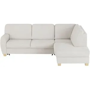 smart Ecksofa mit Schlaffunktion Valencia ¦ grau ¦ Maße (cm): B: 262 H: 90 T: