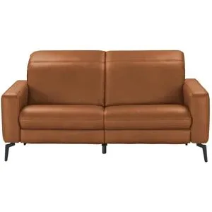 Hukla Einzelsofa  Jona ¦ braun ¦ Maße (cm): B: 186 H: 88 T: 124.0