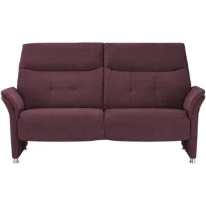Polstermöbel Oelsa Sofa  Madrid ¦ rot ¦ Maße (cm): B: 193 H: 110 T: 90.0