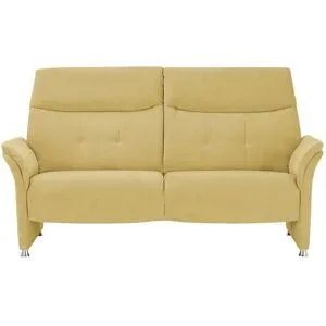 Polstermöbel Oelsa Sofa  Madrid ¦ gelb ¦ Maße (cm): B: 193 H: 110 T: 90.0