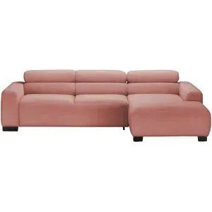 Jette Home Ecksofa  Flirt ¦ rosa/pink ¦ Maße (cm): B: 258 H: 84 T: 179.0