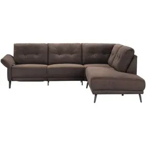 Jette Home Ecksofa  Scope ¦ braun ¦ Maße (cm): B: 258 H: 88 T: 221.0
