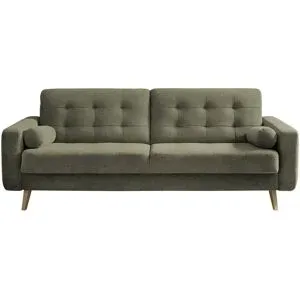 uno Schlafsofa mit Bettkasten Fjord ¦ grün ¦ Maße (cm): B: 226 H: 88 T: 90.0