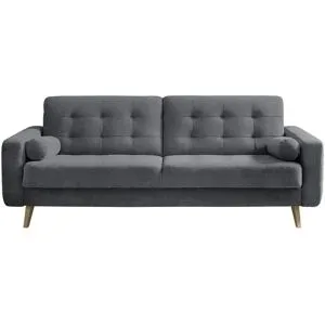 uno Schlafsofa mit Bettkasten Fjord ¦ grau ¦ Maße (cm): B: 226 H: 88 T: 90.0