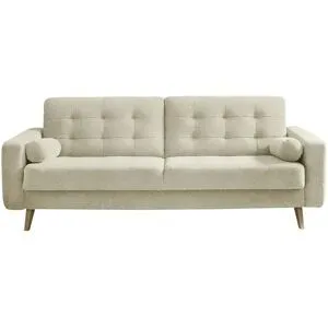 uno Schlafsofa mit Bettkasten Fjord ¦ creme ¦ Maße (cm): B: 226 H: 88 T: 90.0