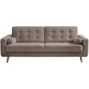 uno Schlafsofa mit Bettkasten Fjord ¦ beige ¦ Maße (cm): B: 226 H: 88 T: 90.0
