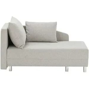 smart Ottomane  Alexandra ¦ grau ¦ Maße (cm): B: 145 H: 82 T: 84.0