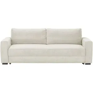 Höffner Querschläfer mit Schlaffunktion Lindsey ¦ beige ¦ Maße (cm): B: 244 H: 92 T: