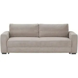 Höffner Querschläfer mit Schlaffunktion Lindsey ¦ braun ¦ Maße (cm): B: 244 H: 92 T: