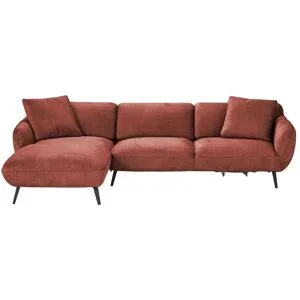 pop Ecksofa  Ventus ¦ rot ¦ Maße (cm): B: 281 H: 111 T: 174.0