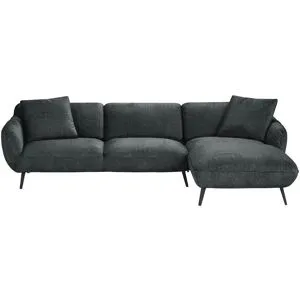 pop Ecksofa  Ventus ¦ schwarz ¦ Maße (cm): B: 281 H: 111 T: 174.0