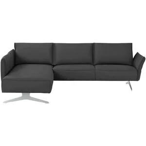 Koinor Ecksofa  Vineto ¦ schwarz ¦ Maße (cm): B: 272 H: 83 T: 207.0