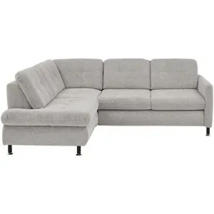 Lounge Collection Ecksofa  LIORA ¦ grau ¦ Maße (cm): B: 242 T: 210.0