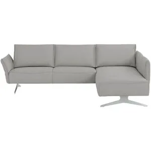 Koinor Ecksofa  Vineto ¦ silber ¦ Maße (cm): B: 272 H: 83 T: 207.0